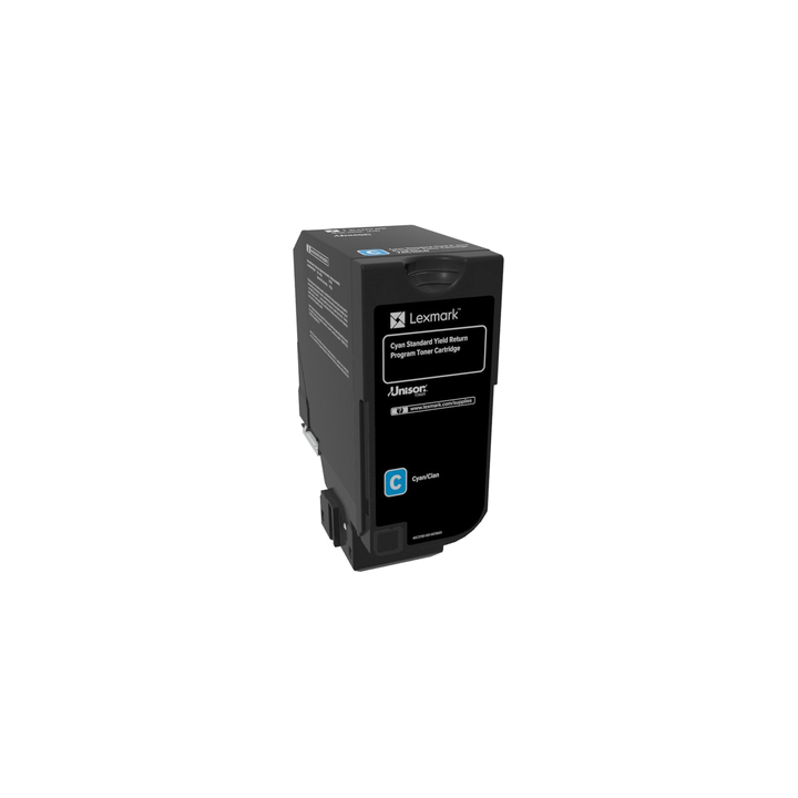 TONER ORYGINALNY LEXMARK 74C2SC0 CYAN 7000 STRON
