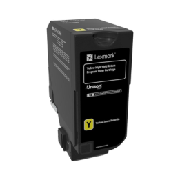 TONER ORYGINALNY LEXMARK 84C2HY0 YELLOW 16000 STRON