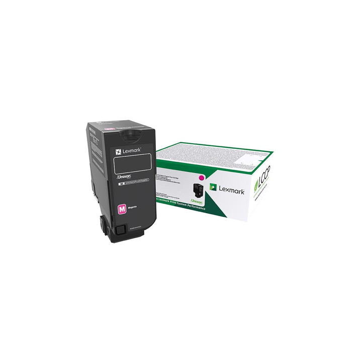 TONER ORYGINALNY LEXMARK 75B20M0 MAGENTA 10000 STRON