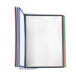 SYSTEM PREZENTACYJNY NAŚCIENNY Z 10 PANELAMI A4 LEVIATAN MIX KOLORÓW