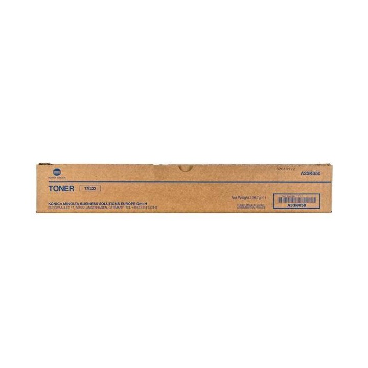 TONER ORYGINALNY MINOLTA TN322K A33K050 CZARNY 28800 STRON
