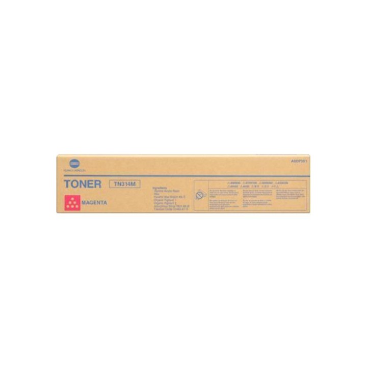 TONER ORYGINALNY MINOLTA TN314M A0D7351 MAGENTA 20000 STRON