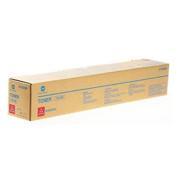 TONER ORYGINALNY MINOLTA TN319M A11G350 MAGENTA 26000 STRON