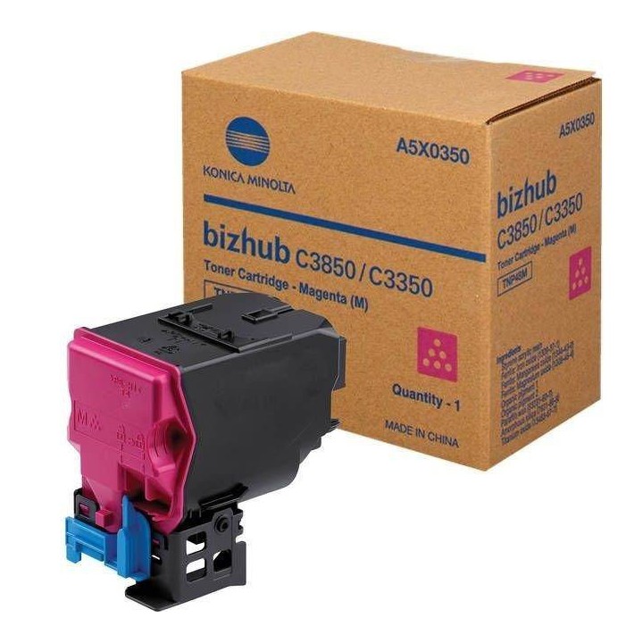 TONER ORYGINALNY MINOLTA TNP48M A5X0350 MAGENTA 10000 STRON