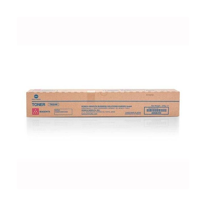TONER ORYGINALNY MINOLTA TN324M A8DA350 MAGENTA 26000 STRON