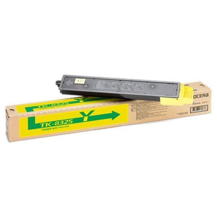 TONER ORYGINALNY KYOCERA-MITA TK8325Y 1T02NPANL0TK8325Y YELLOW 12000 STRON