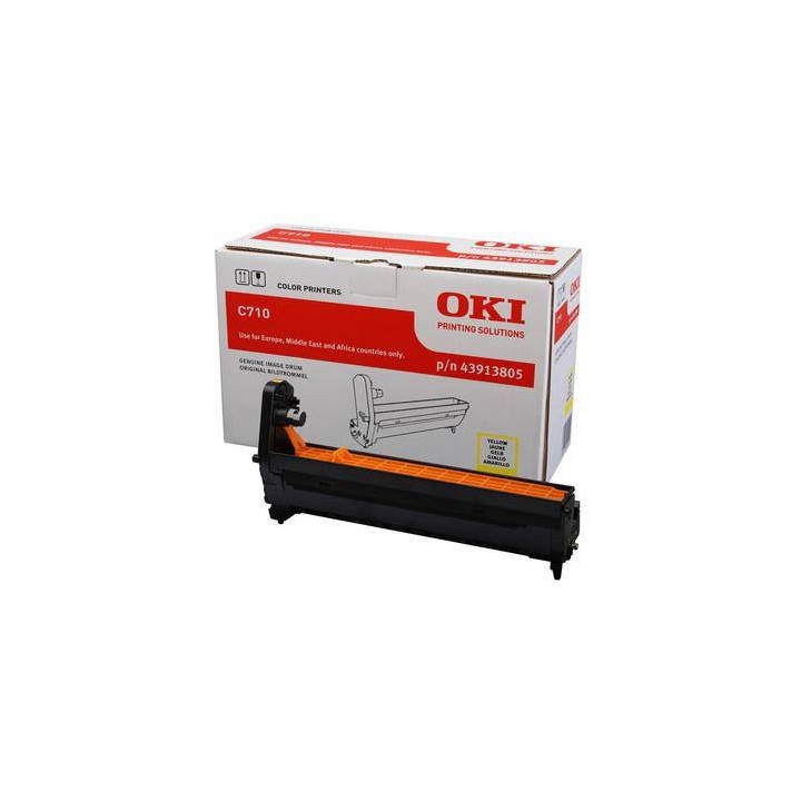 BĘBEN ORYGINALNY OKI C710-EPY 43913805 YELLOW 15000 STRON