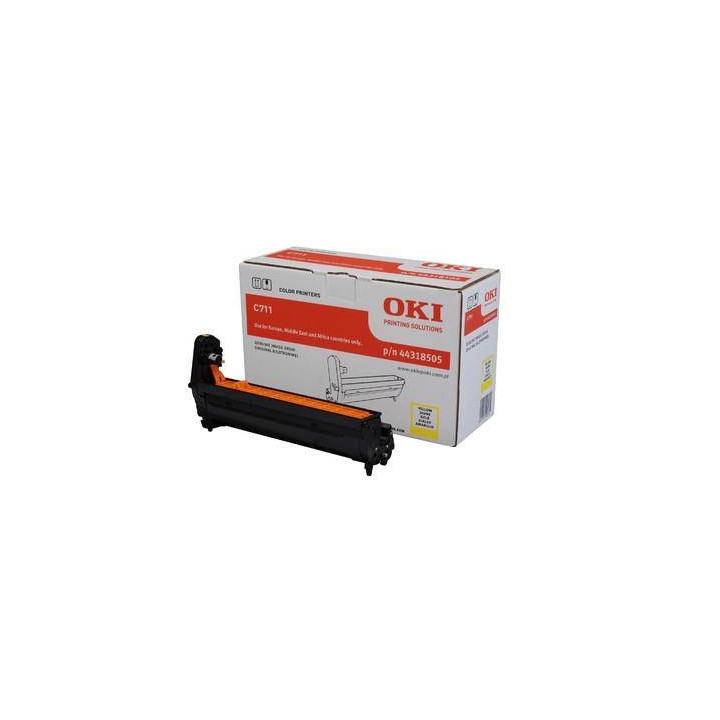BĘBEN ORYGINALNY OKI C711-EPY 44318505 YELLOW 20000 STRON