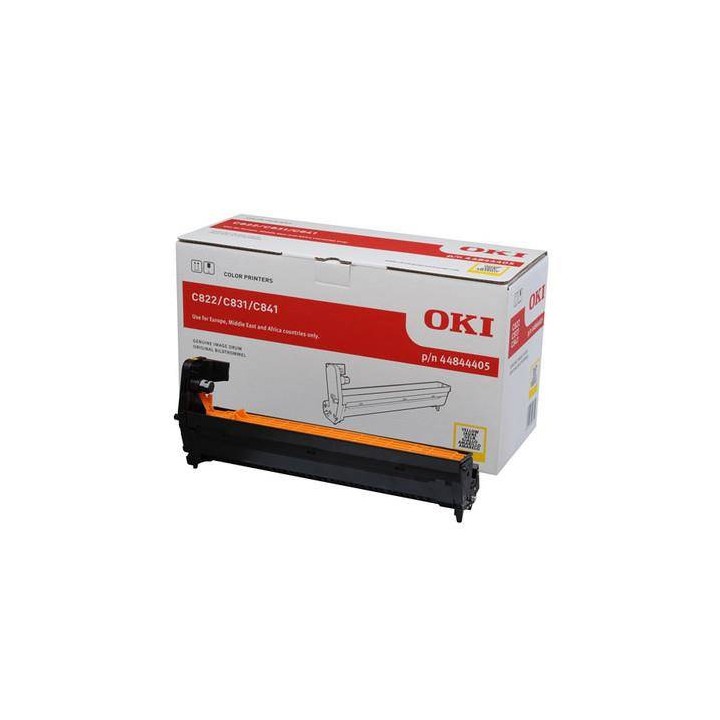 BĘBEN ORYGINALNY OKI C822/831/841-EPY 44844405 YELLOW 30000 STRON