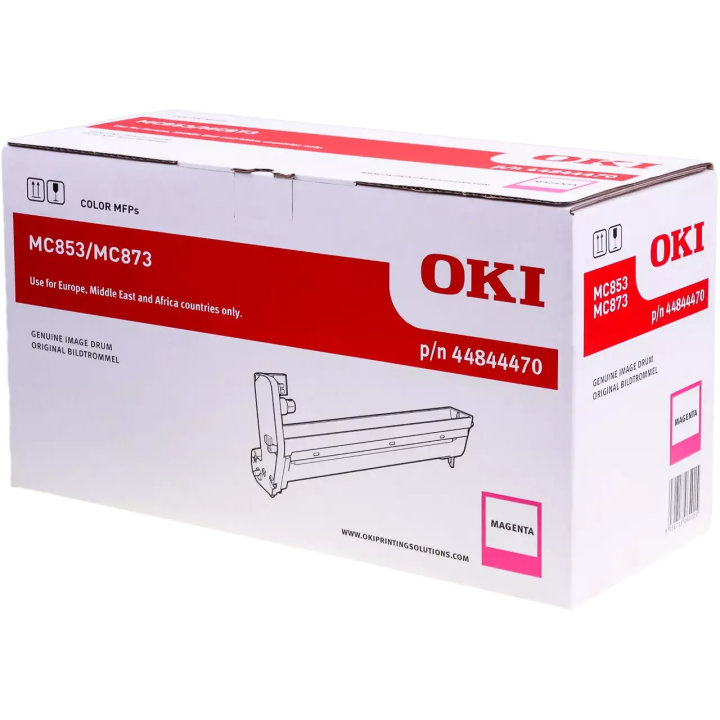 BĘBEN ORYGINALNY OKI MC853/MC873-EPM 44844470 MAGENTA 30000 STRON