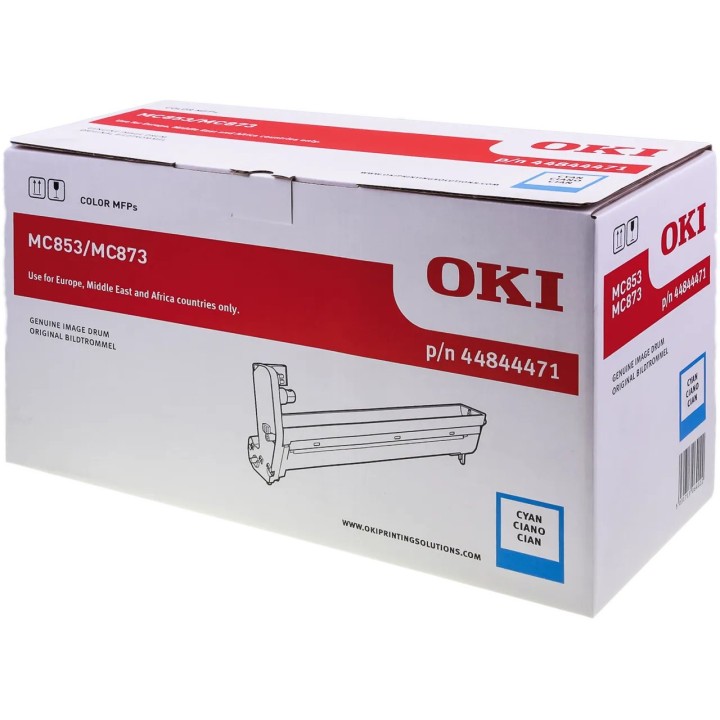BĘBEN ORYGINALNY OKI MC853/MC873-EPC 44844471 CYAN 30000 STRON