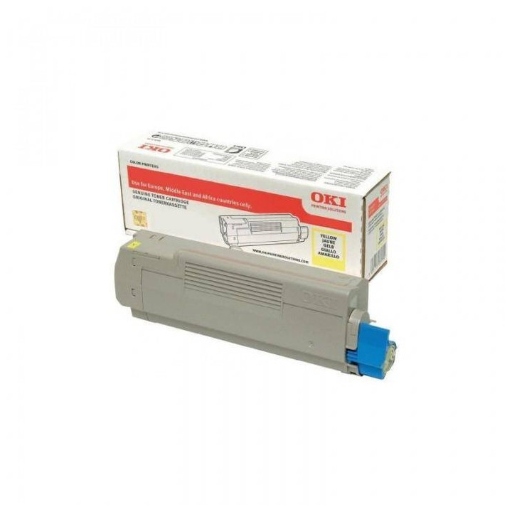 TONER ORYGINALNY OKI C532/MC573-TY 46490401 YELLOW 1500 STRON