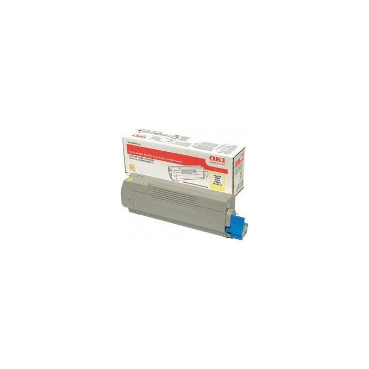 TONER ORYGINALNY OKI C712-TY 46507613 YELLOW 11500 STRON