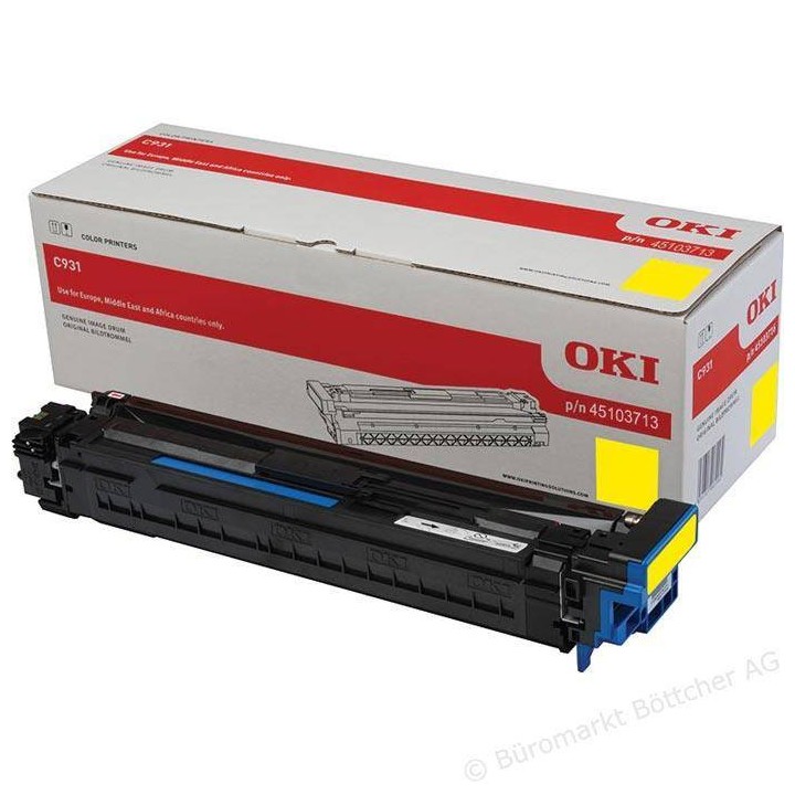 BĘBEN ORYGINALNY OKI C931-EPY 45103713 YELLOW 40000 STRON