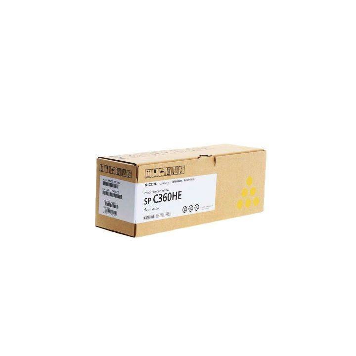 TONER ORYGINALNY RICOH 408187 YELLOW 5000 STRON