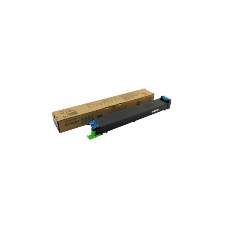 TONER ORYGINALNY SHARP MX31GTCA CYAN 15000 STRON
