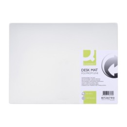 PODKŁAD 500X630MM Q-CONNECT PRZEZROCZYSTY MLECZNY