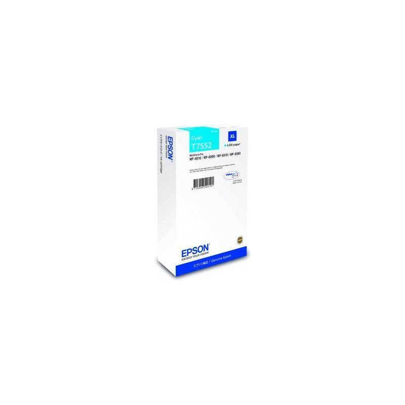 Tusz oryginalny EPSON T755240 C13T755240 Cyan  39 ml