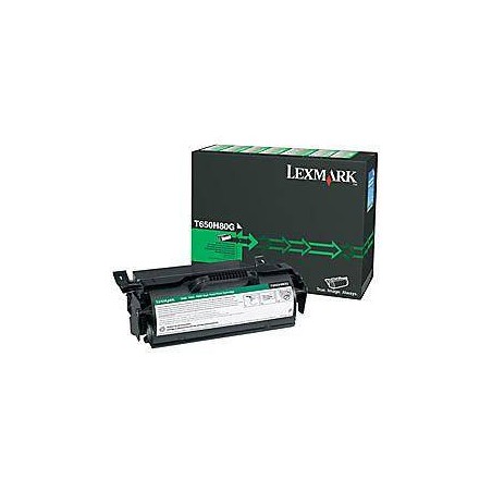 Toner oryginalny LEXMARK T650H80G Czarny 25000 stron