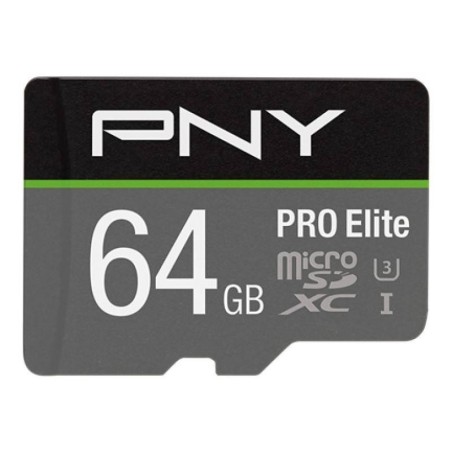 PNY PAMIĘĆ MICROSDXC 64GB P-SDU64GV31100PRO-GE