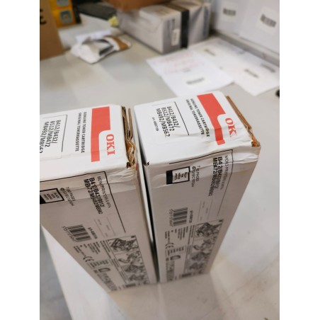 Toner oryginalny Uszkodzone opakowanie OKI B412/B432/B512-T 45807106_UOP Czarny 7000 stron