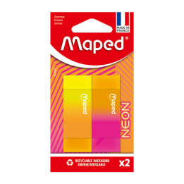 Gumka MAPED Neon 2 szt. blister