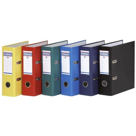 SEGREGATOR A5 PP DONAU MASTER 75MM ŻÓŁTY