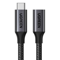 Kabel UGREEN US372 USB-C-USB-C 0.5m (czarny)