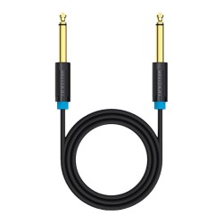 Kabel VENTION BAABI jack 6.35mm TS-TS 3m (czarny)