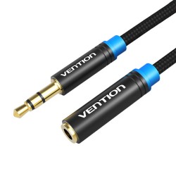 Kabel VENTION VAB-B06-B150-M 1,5m jack 3,5mm (czarny)