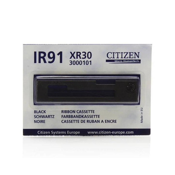 CITIZEN ORYGINALNY TASMA DO KAS FISKALNYCH, 3000101, IR 91, CZARNA, CITIZEN IR91B, MD910, MD911, IDP3110, IDP3111, CBM900