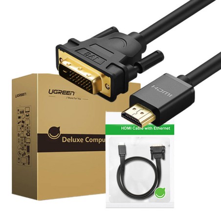 Kabel UGREEN HDMI-DVI 1,5m (czarny)