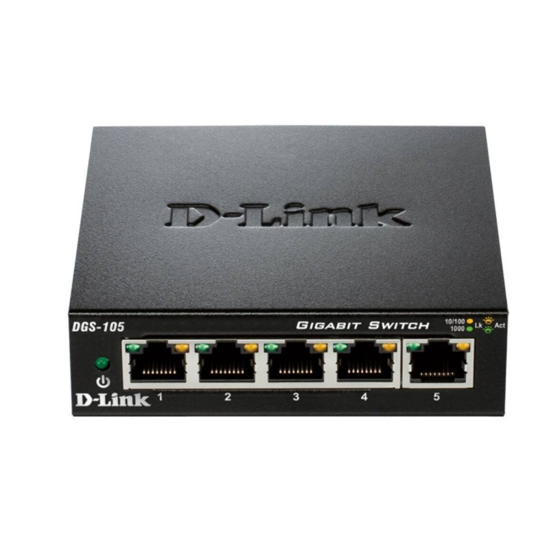D-LINK PRZEŁĄCZNIK DGS-105 5-PORTOWY 10/100/1000