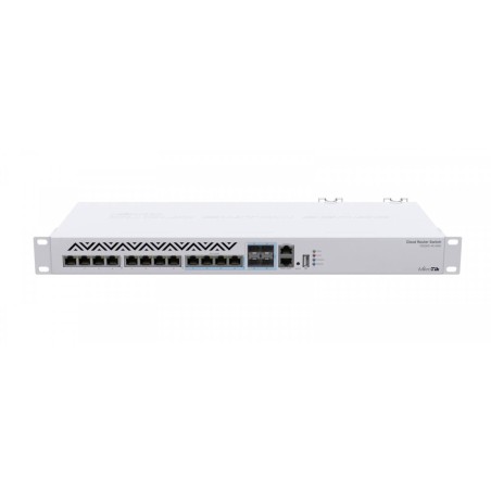 MIKROTIK PRZEŁĄCZNIK 8X10GBE 4XCOMB CRS312-4C+8XG-RM