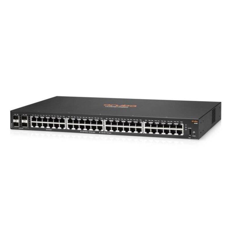 HEWLETT PACKARD ENTERPRISE PRZEŁĄCZNIK ARUBA 6100 48G 4SFP+ SWITCH JL676A