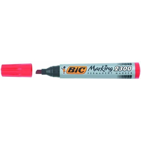 MARKER PERMANENTNY BIC 2300 8209241 CZERWONY