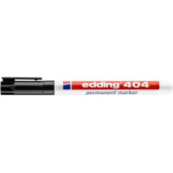 MARKER PERMANENTNY EDDING 404 CZARNY 0.75MM
