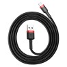 Kabel BASEUS Cafule USB-A-Lightning 2m (czarno-czerwony)