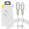 Kabel BASEUS Cafule USB-C-Lightning 1m (biały)