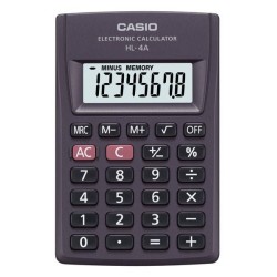 KALKULATOR KIESZONKOWY 87X56X8,6MM CASIO HL-4A BOX BATERIA LR54