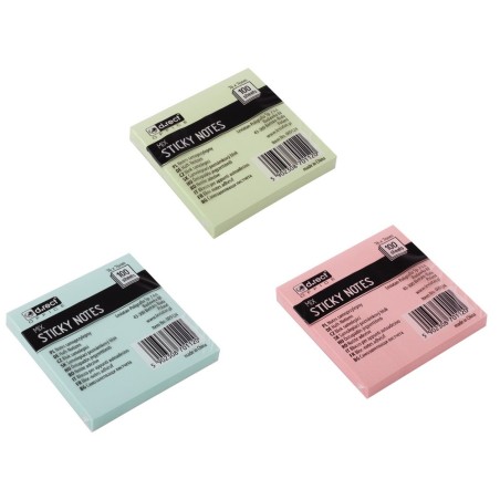 NOTES SAMOPRZYLEPNY D.RECT 76X76MM MIX KOLOR