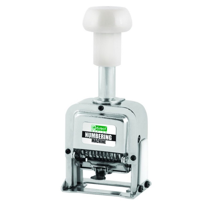 NUMERATOR METALOWY D.RECT 8 CYFR