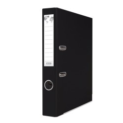 SEGREGATOR A4/50MM BASIC-S Z SZYNĄ CZARNY