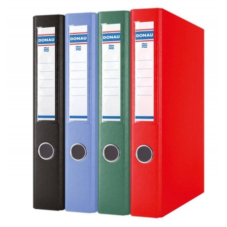 SEGREGATOR A4 PP DONAU RINGOWY 4RD/30MM NIEBIESKI