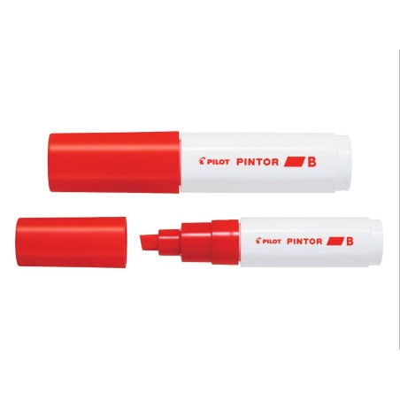 MARKER PERMANENTNY PILOT PINTOR B CZERWONY