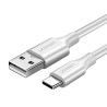 Kabel UGREEN US287 USB-A-USB-C 1m (biały)