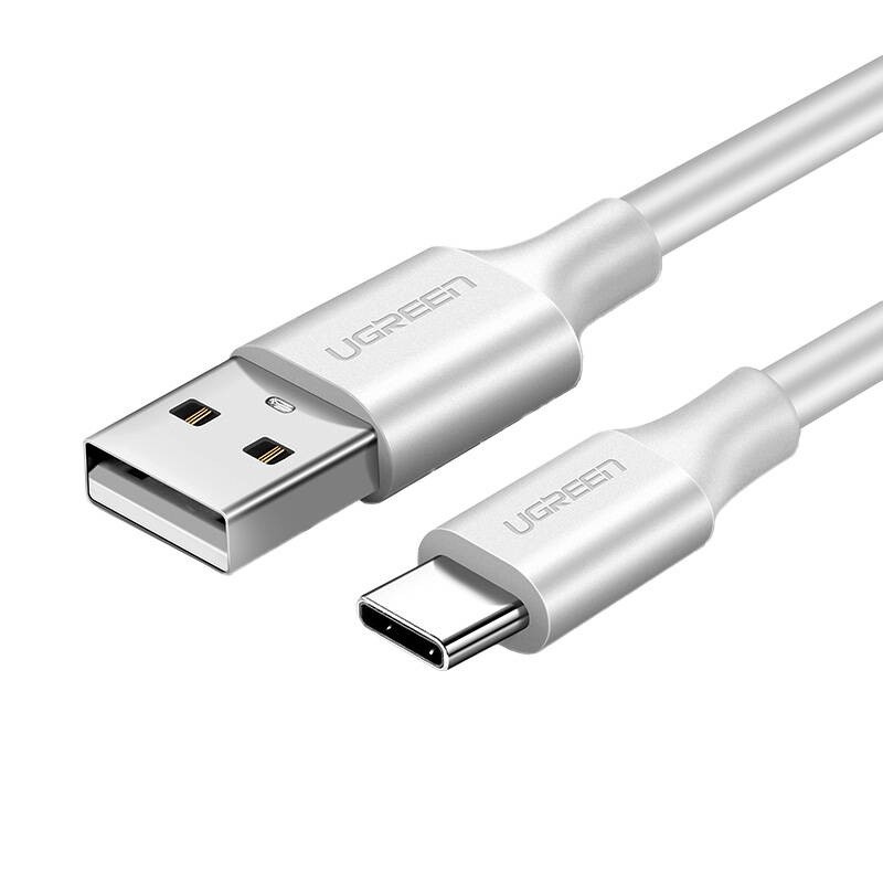 Kabel UGREEN US287 USB-A-USB-C 2m (biały)