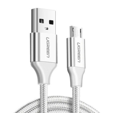 Kabel UGREEN US290 USB-A-micro USB 2m (biały)