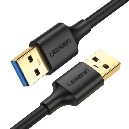 Kabel UGREEN US128 USB-A-USB-A 3m (czarny)