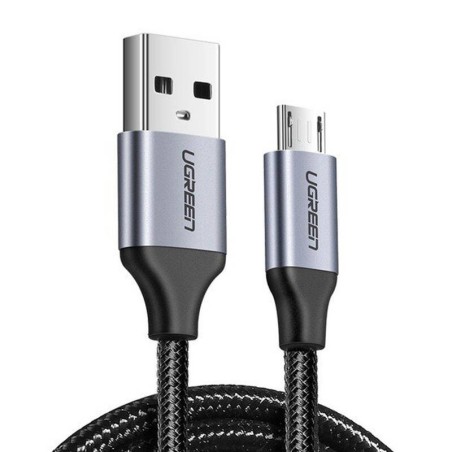 Kabel UGREEN US290 USB-A-micro USB 1.5m (czarny)